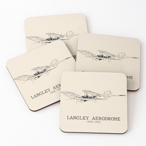 Artikelvorschau, Flugplatz Langley 1896–1903 entworfen und verkauft von Lakeric Cityscapes.