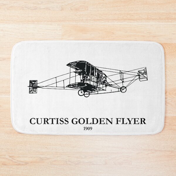 Item preview, Curtiss Golden Flyer 1909 Aircraft designed and sold by Lakeric Cityscapes.