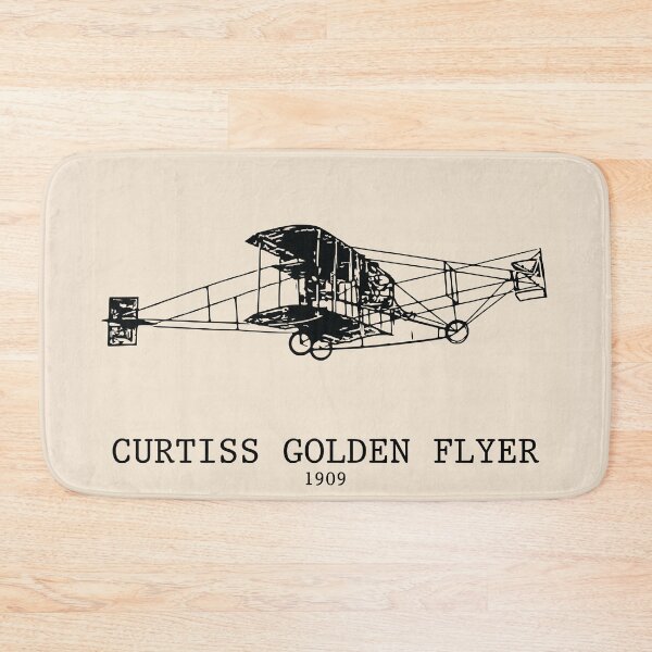 Item preview, Curtiss Golden Flyer 1909 Aircraft designed and sold by Lakeric Cityscapes.