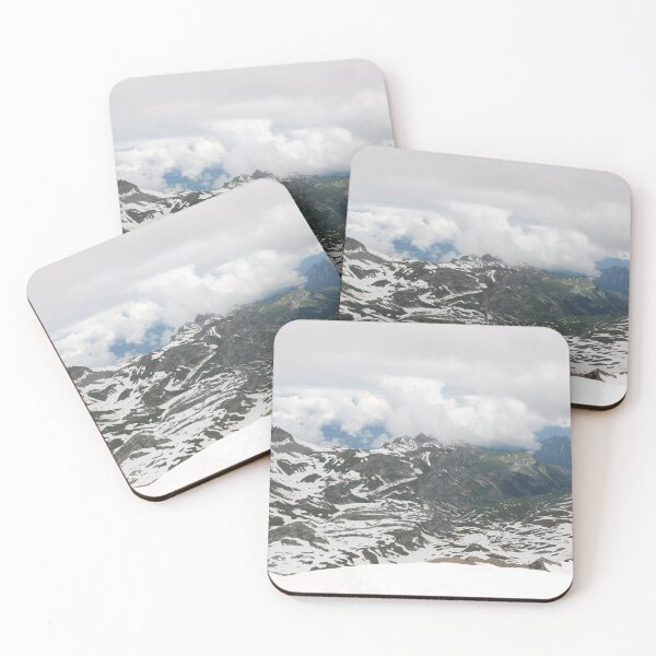 Item preview, Swiss snowy mountainside and green valley designed and sold by SparkMartet.