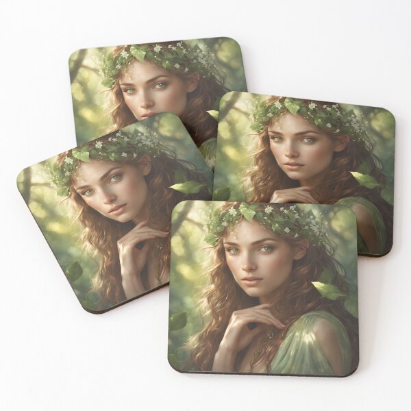 Item preview, Braun Elf, Elf girl, Girl, Anime, fantasy, astarion girl,  designed and sold by GOLDENGARDENART.