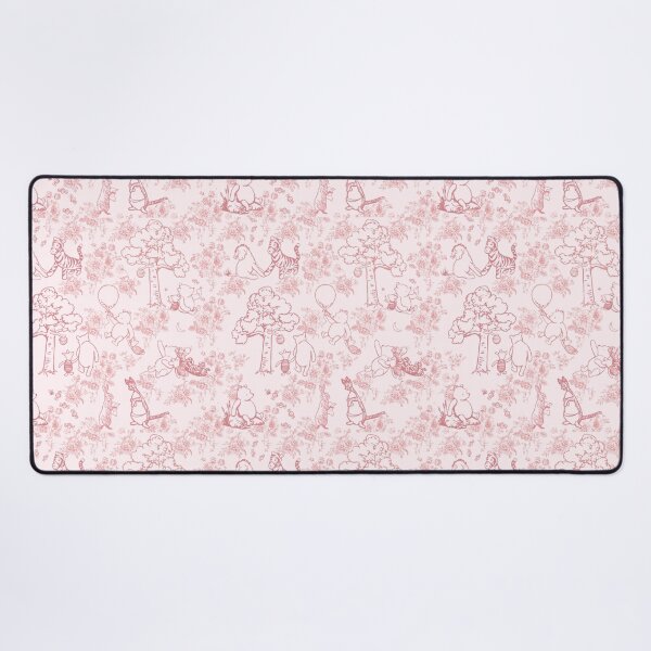 Artikel-Vorschau von Toile-Muster „Puuh-Bär“ – Rosa, designt und verkauft von JuiceBoxDesign.
