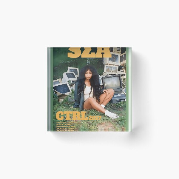 Item preview, CTRL lyric music album art decorations sza prints designed and sold by apixelwall.