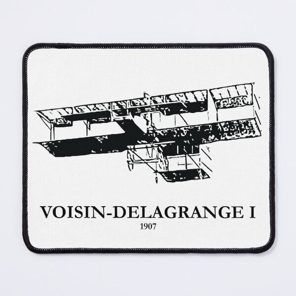 Item preview, Voisin-Delagrange I 1907 Aircraft designed and sold by Lakeric Cityscapes.