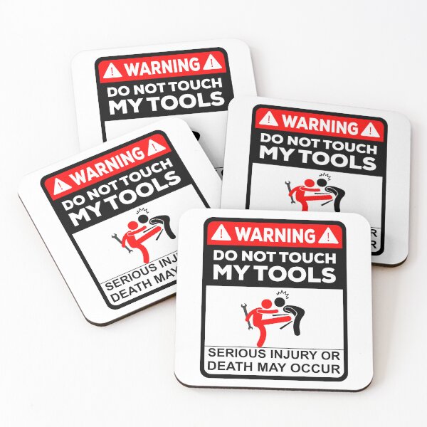 Item preview, Do not touch my tools designed and sold by ElseWorldDesign.