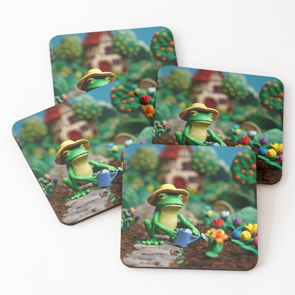 Item preview, Springtime garden designed and sold by ClayLilypad.