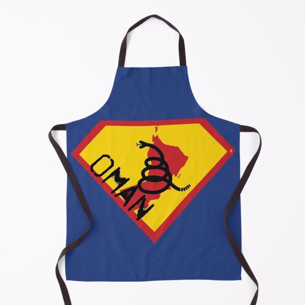 Item preview, OMAN Spell Out - Freedom Is The Superpower - Modern Gadsden Snake Flag - Dont Tread On Me SUPERHERO design designed and sold by pelagio.