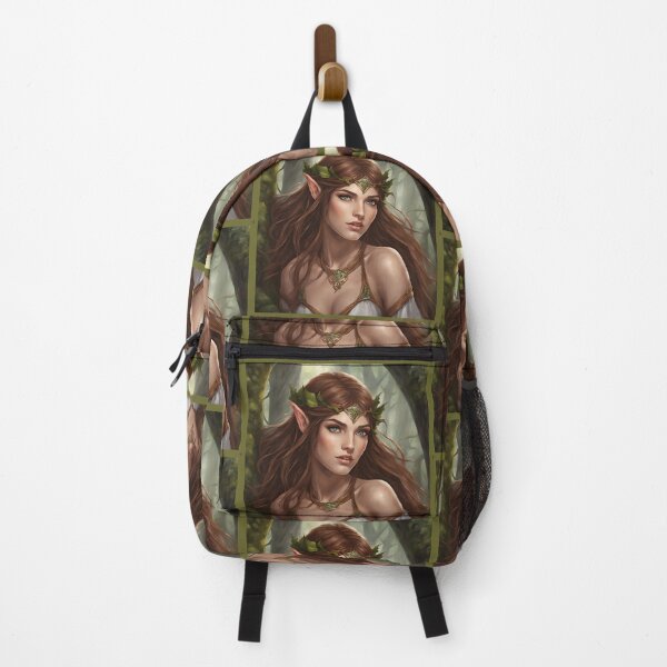 Item preview, Pretty Braun Elf, Elf girl, Girl, Anime, fantasy, astarion girl,  designed and sold by GOLDENGARDENART.