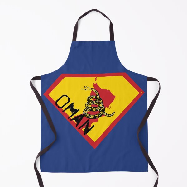 Item preview, OMAN Spell Out - Freedom Is The Superpower - Gadsden Snake Flag - Dont Tread On Me SUPERHERO design designed and sold by pelagio.