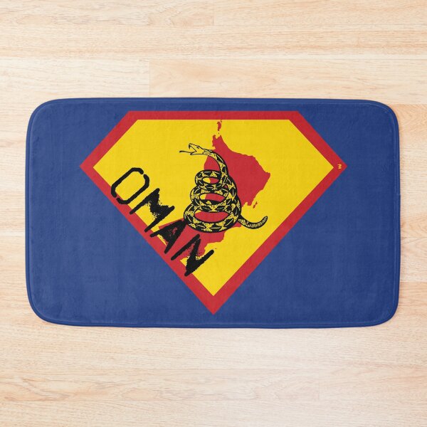 Item preview, OMAN Spell Out - Freedom Is The Superpower - Gadsden Snake Flag - Dont Tread On Me SUPERHERO design designed and sold by pelagio.