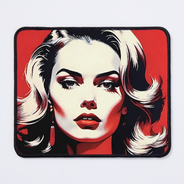 Item preview, Retro super model illustration #2 designed and sold by Domo-Design.