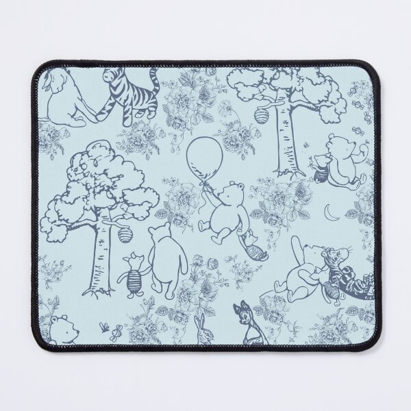 Item preview, Pooh Bear Toile Pattern - Blue designed and sold by JuiceBoxDesign.