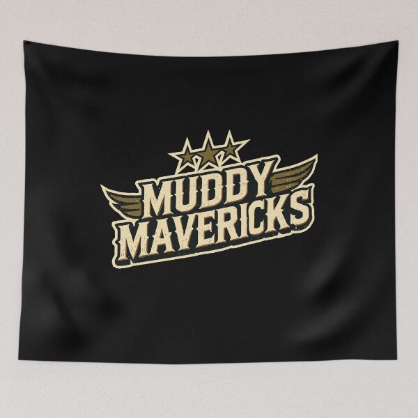 Item preview, MUDDY MAVERICKS - Mud - Run - Fun - Team Name - Stars Wings designed and sold by Darling DeDe.