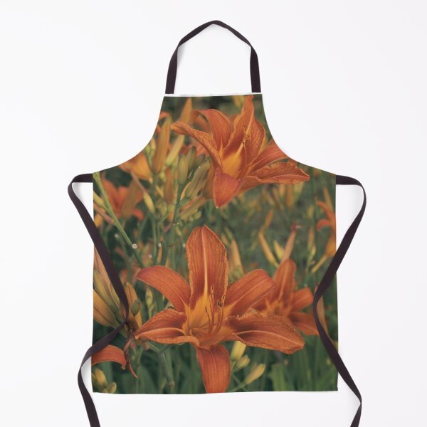 Item preview, Vintage-Inspired Deep-Orange Flowers  designed and sold by CountyKent.