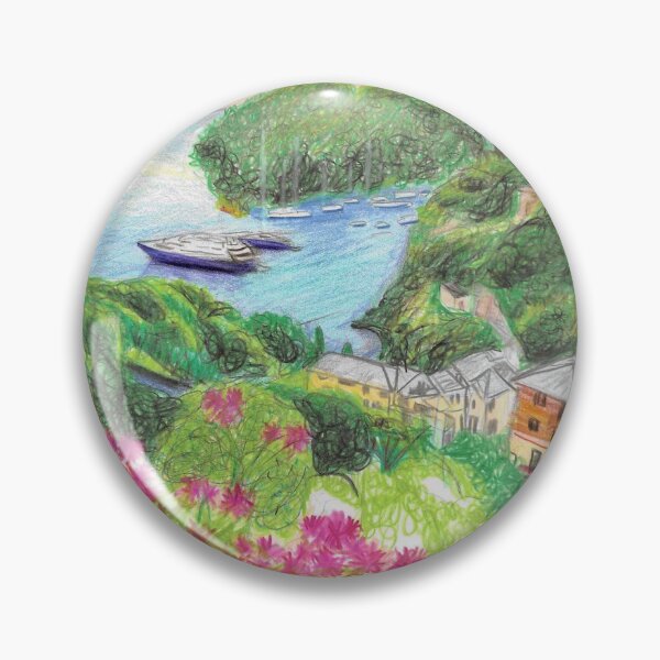 Item preview, colored pencil italy landscape designed and sold by shop-evangeline.