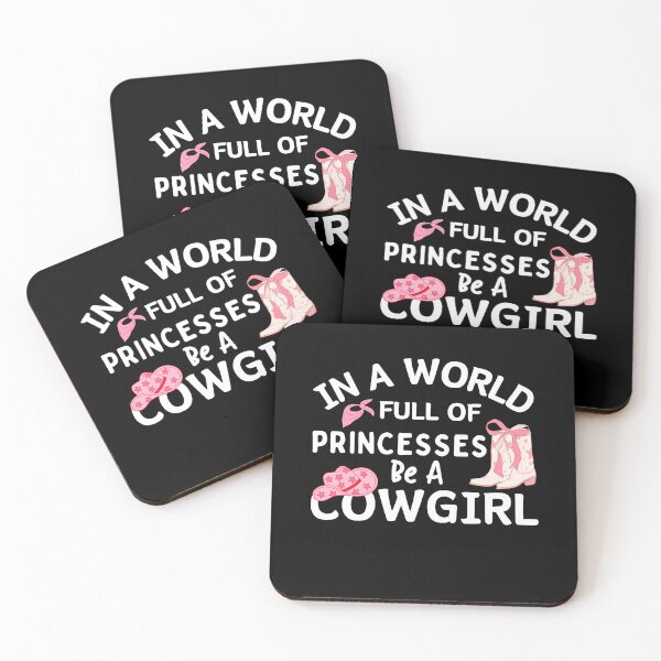 Item preview, Funny In a world full of princess be a Cowgirl Rodeo Queen designed and sold by MouDantArts.