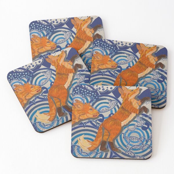 Item preview, Fleeting Foxes designed and sold by donebyreena.