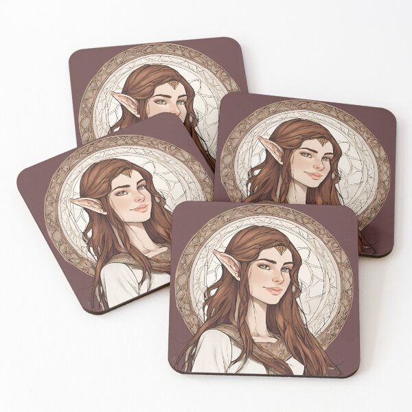 Item preview, Pretty Elf, Elf girl, Girl, Anime, fantasy, astarion girl,  designed and sold by GOLDENGARDENART.