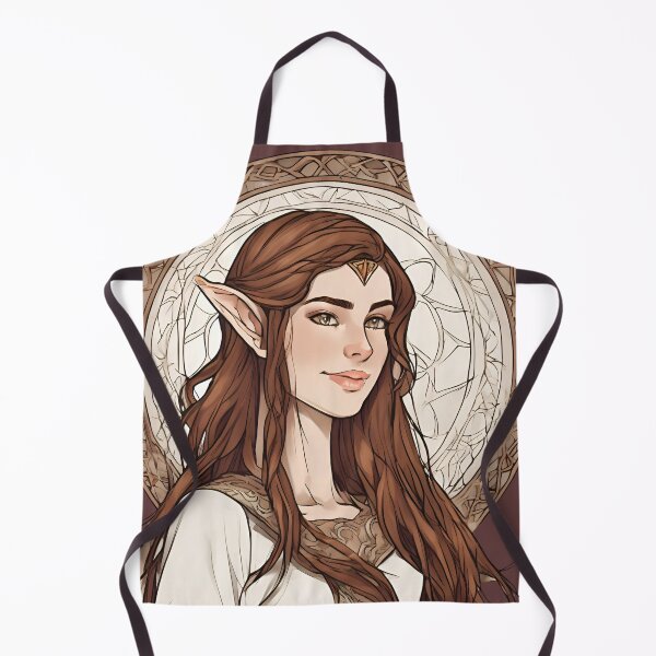 Item preview, Pretty Elf, Elf girl, Girl, Anime, fantasy, astarion girl, designed and sold by GOLDENGARDENART.