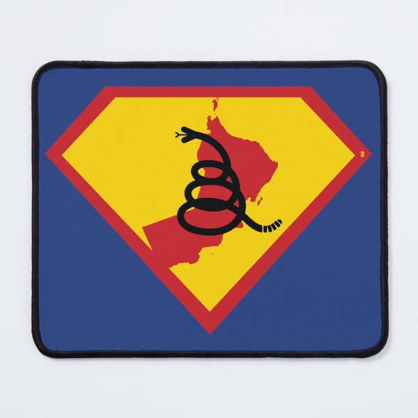 Item preview, OMAN - Freedom Is The Superpower - Modern Gadsden Snake Flag - Dont Tread On Me SUPERHERO design designed and sold by pelagio.