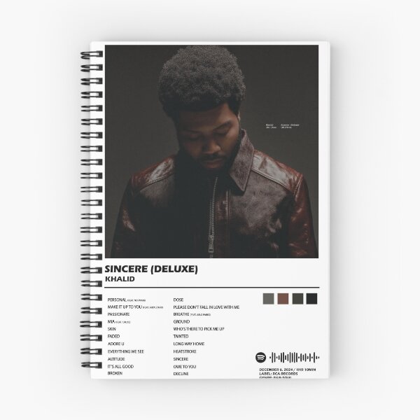 Item preview, Khalid "Sincere (Deluxe)" Album Cover Art designed and sold by EPcreates.
