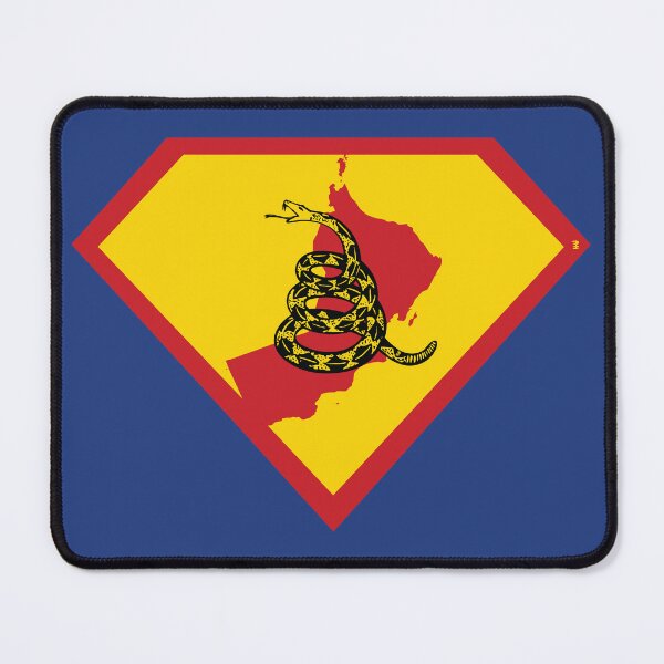 Item preview, OMAN - Freedom Is The Superpower - Gadsden Snake Flag - Dont Tread On Me SUPERHERO design designed and sold by pelagio.