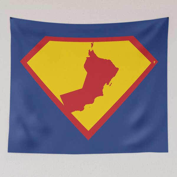 Item preview, SUPER OMAN - Freedom Is The Superpower -   SUPERHERO design designed and sold by pelagio.