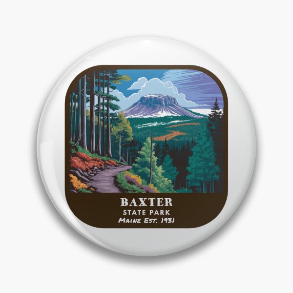 Item preview, Vintage Baxter State Park (Maine State Park) designed and sold by RabbitK.