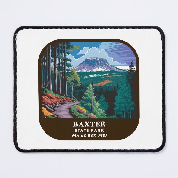 Item preview, Vintage Baxter State Park (Maine State Park) designed and sold by RabbitK.
