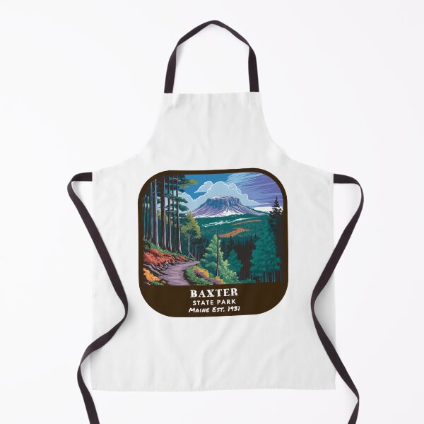 Item preview, Vintage Baxter State Park (Maine State Park) designed and sold by RabbitK.