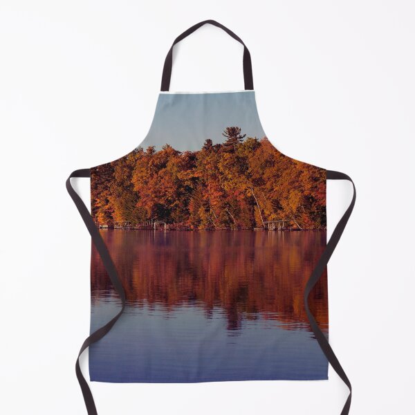 Item preview, Reflection of Autumn Trees on a Peaceful Country Lake designed and sold by CountyKent.