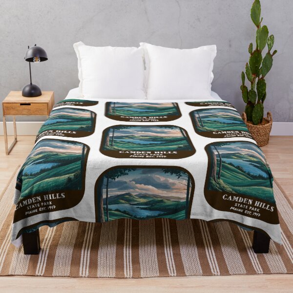 Item preview, Vintage Camden Hills State Park (Maine State Park) designed and sold by RabbitK.