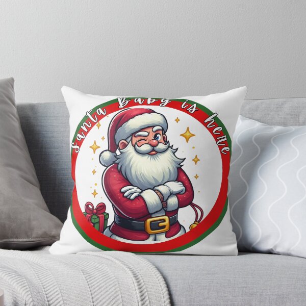 Item preview, SANTA BABY IS HERE designed and sold by DalysDesigns.
