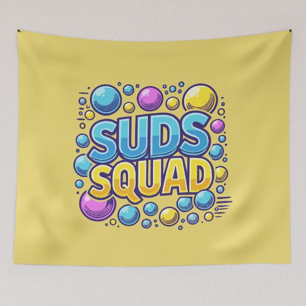Item preview, SUDS SQUAD - Bubble - Foam - Run - Team - Event - Race designed and sold by Darling DeDe.