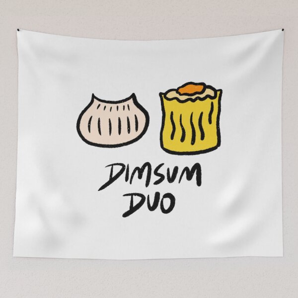Item preview, Dimsum Duo with Shrimp Dumpling and Siu Mai designed and sold by bonniemamadraws.