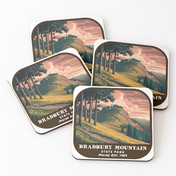Item preview, Vintage Bradbury Mountain State Park (Maine State Park) designed and sold by RabbitK.