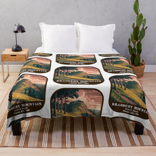 Item preview, Vintage Bradbury Mountain State Park (Maine State Park) designed and sold by RabbitK.