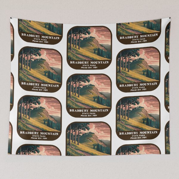 Item preview, Vintage Bradbury Mountain State Park (Maine State Park) designed and sold by RabbitK.