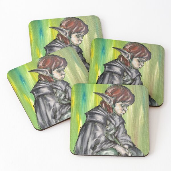 Item preview, Portrait of a Mystical Elf designed and sold by Roxane Gautreau.
