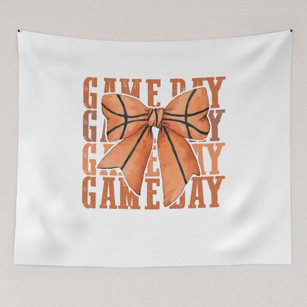 Item preview, Game Day Basketball Bow designed and sold by nor-my.