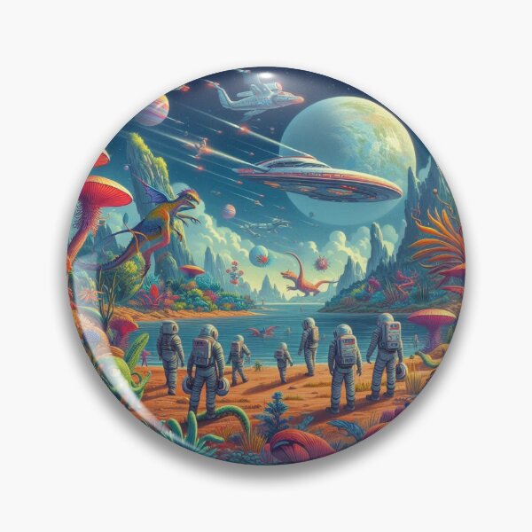 Item preview, Astronaut Adventure on Another Planet designed and sold by WyckedLynn.