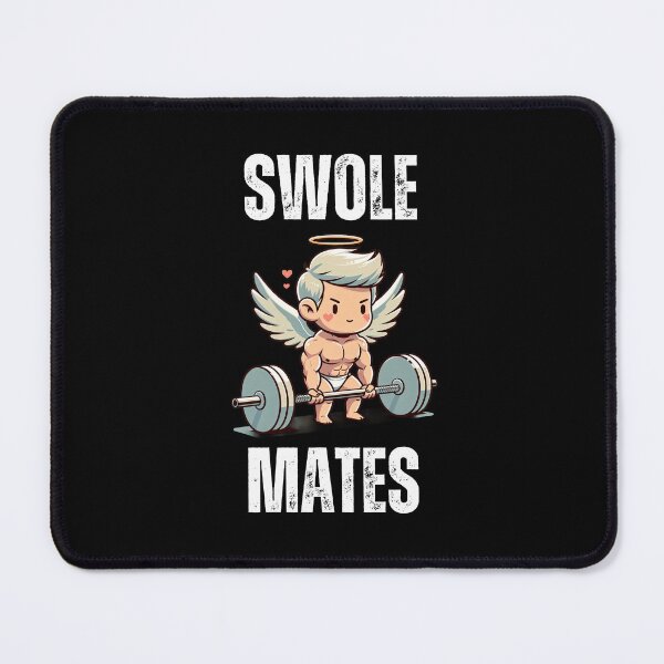 Item preview, Swole Mates muscle cupid funny Valentine's day workout designed and sold by snowry.