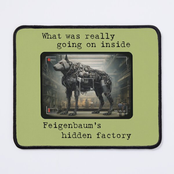 Item preview, Hidden Factory Evil Robot Dog (black) designed and sold by QICuriosities.