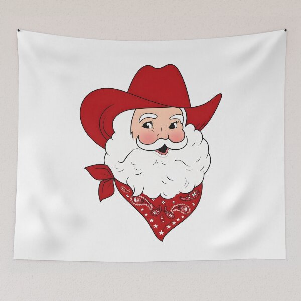 Item preview, Cowboy Santa designed and sold by nor-my.