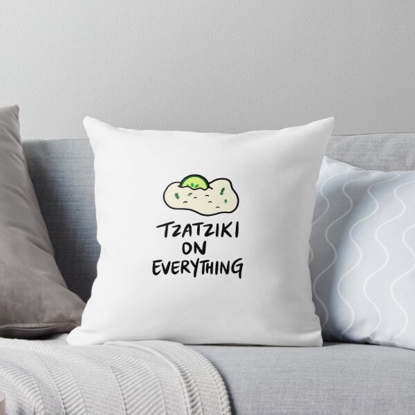 Item preview, Tzatziki (Sauce) on Everything, Greek Food Lover, Tzatziki Sauce with Dill and Cucumber designed and sold by bonniemamadraws.
