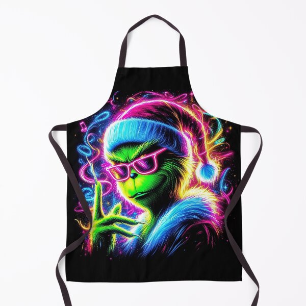 Item preview, Festive Neon Grinch Vibes designed and sold by entinta2.
