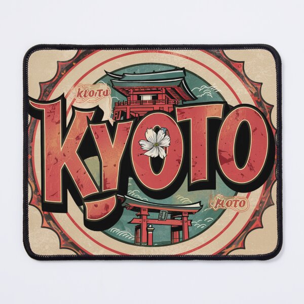 Item preview, Vintage Kyoto Sign designed and sold by LEOdesignerArt.