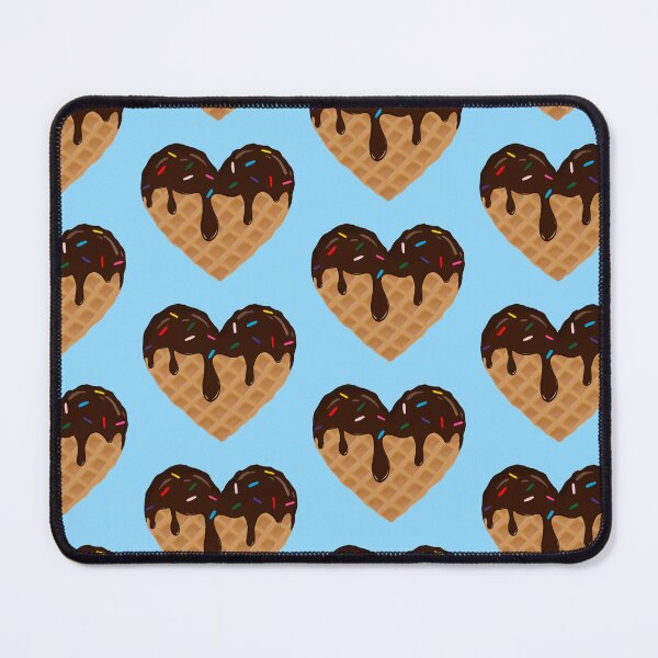 Item preview, Chocolate Fudge Dipped Waffle Cone Heart designed and sold by cjlutz.