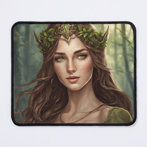 Item preview, Brown Elfy, Elf girl, Girl, Anime, fantasy, astarion girl,  designed and sold by GOLDENGARDENART.