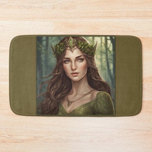Item preview, Brown Elfy, Elf girl, Girl, Anime, fantasy, astarion girl,  designed and sold by GOLDENGARDENART.